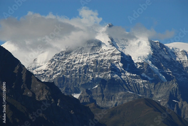 Obraz Alaska- Panorama of the Beautiful Kennicott Glacier in Wrangell