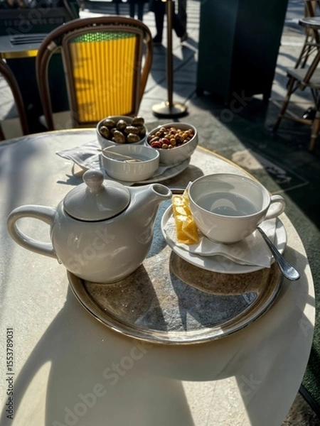 Fototapeta tea in the kitchen