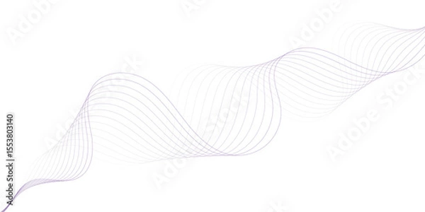 Fototapeta Flowing Lines Design for Modern features a dynamic design of wavy lines creating a soft and elegant visual texture design element.