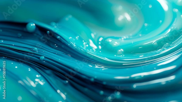 Fototapeta Abstract fluid circulation with smooth, flowing motion and soft gradients. Minimalist and calming design, perfect for wellness, meditation, and modern backgrounds.