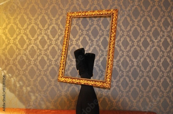 Obraz shoes in the framework