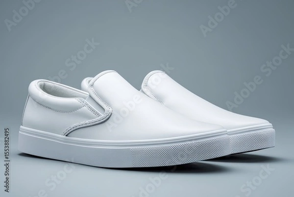Obraz White Slip-On Shoes | volcanic eruption