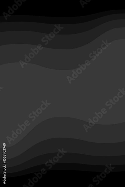 Fototapeta Stylish Wavy Abstract Editable Background for banner, flyer, poster and more