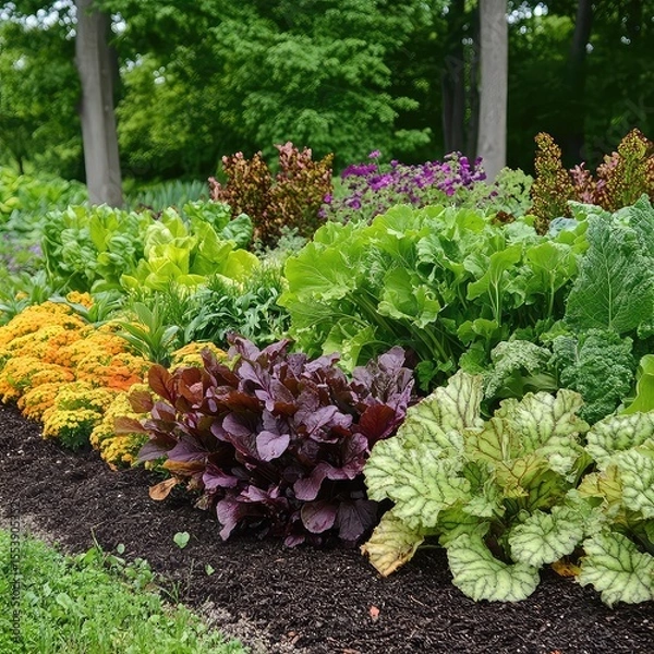 Fototapeta Eco-Friendly Fertilizer Solutions using organic, non-toxic fertilizers, compost, and natural soil amendments to promote soil health and reduce the environmental impact of conventional fertilizers