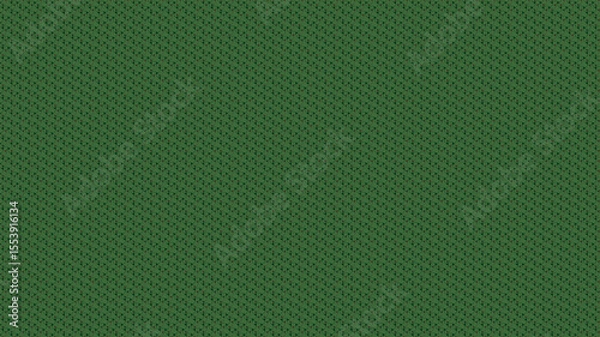 Fototapeta Intricate geometric pattern of interlocking green arcs with subtle red accents