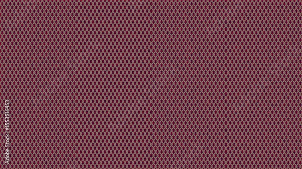 Fototapeta Intricate woven pattern of burgundy and beige interlocking strands