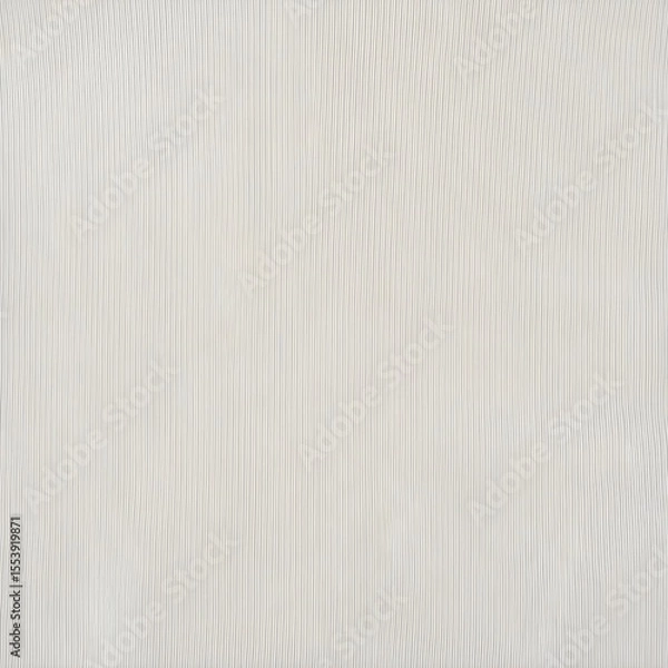 Fototapeta White ribbed paper texture close-up, subtle striped background, minimalist fabric surface, elegant material backdrop