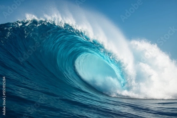 Obraz Powerful ocean wave in motion