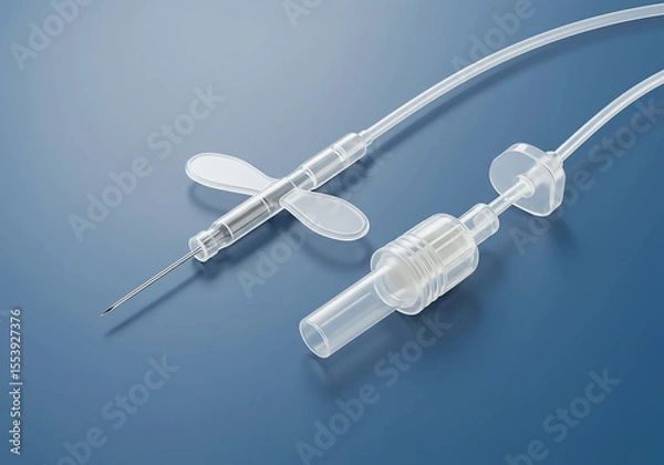 Obraz Medical Disposable Intravenous Catheter  Safe, Efficient, and Single-Use Design for Patient Care