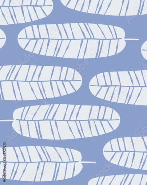 Obraz Tropical Leaf Pattern Background