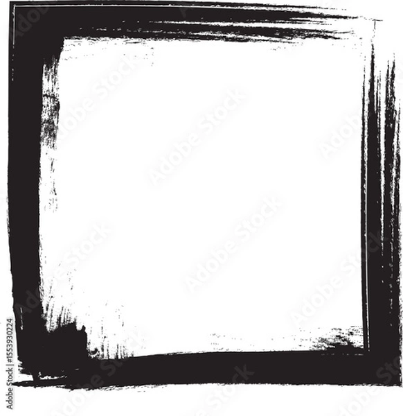 Obraz Grunge Brush Stroke Frame