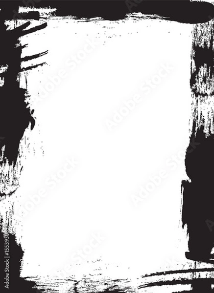 Obraz Grunge Brush Stroke Frame