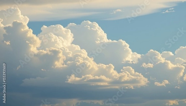 Fototapeta neutral cloud 4 11 51 background with subtle transition from top left to bottom right, under overhead lighting with soft reflections, featuring no texture interference.