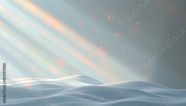 Fototapeta dreamy eggshell 87 37 2 background with light beam fade, under minimal light scatter, featuring smooth and uninterrupted surface.