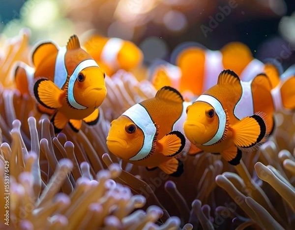 Obraz Clownfish in anemone