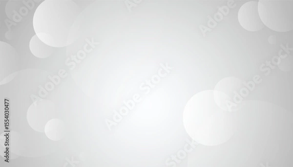 Fototapeta Abstract gray shiny glitter decorative on white background with soft light. Vector illustration