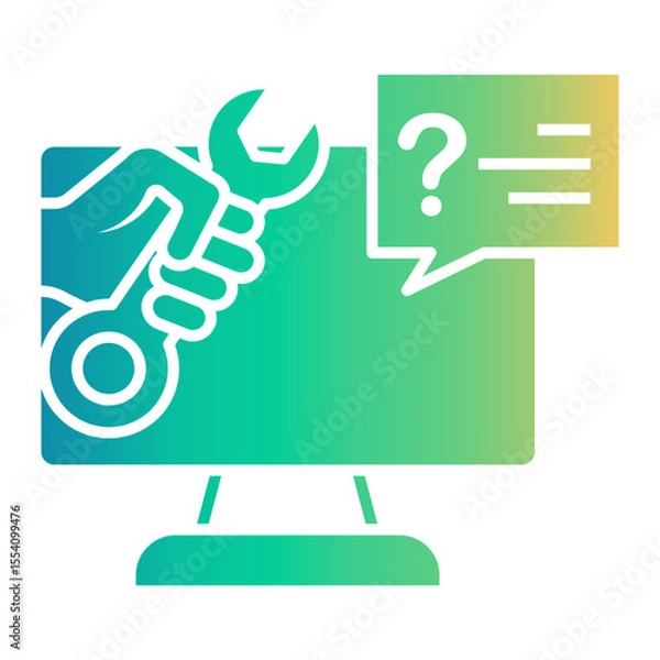 Obraz operator Gradient icon