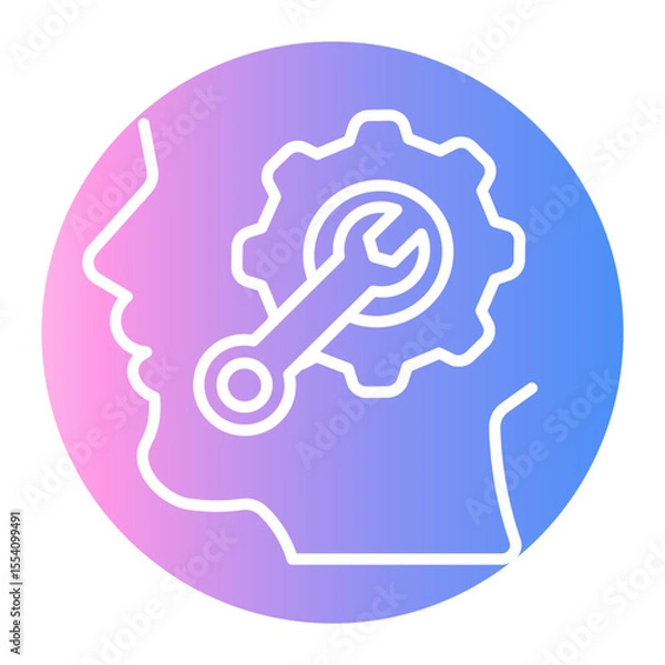 Obraz people Gradient icon