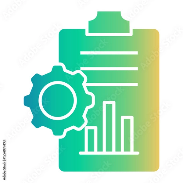 Obraz report Gradient icon