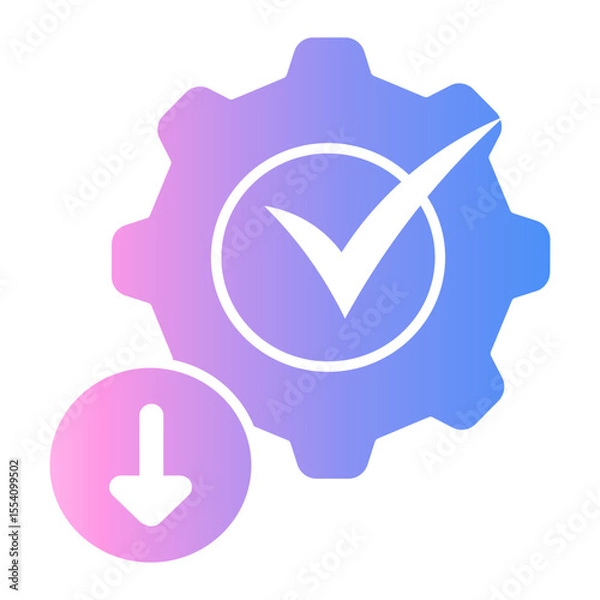 Obraz setup Gradient icon