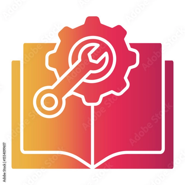 Obraz check Gradient icon