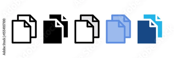 Obraz Copy Icon Element For Design