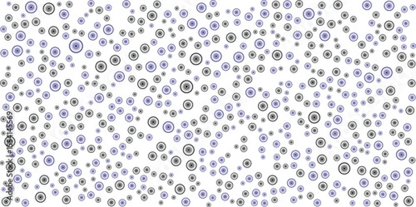 Fototapeta Abstract Pattern of Indian Ashoka Chakra Symbols on White Background.