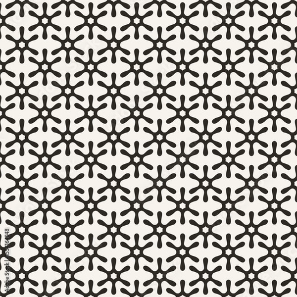 Fototapeta Seamless pattern. Modern stylish texture. Repeating geometric tiles
