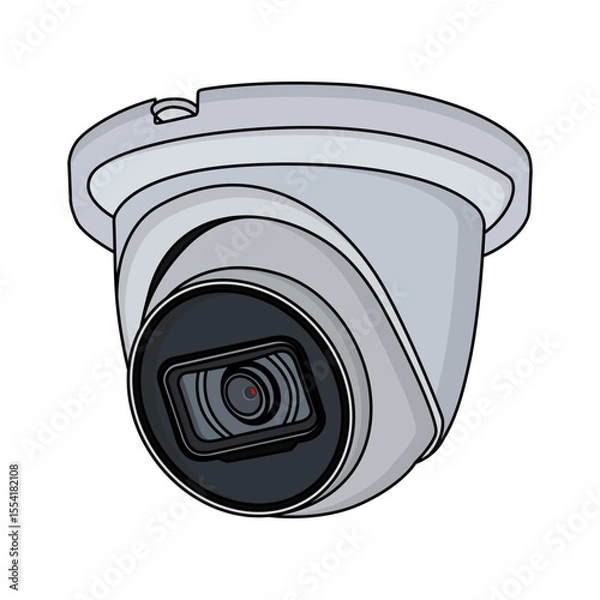 Obraz CCTV Vectoer Image And Illustration