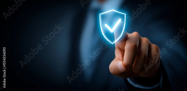 Fototapeta Quality management with Quality Assurance or QA and Quality Control or QC and improvement. Standardization and certification concept. Compliance to regulations and standards. Concept with manager.