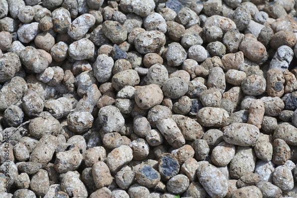 Fototapeta bloating clay