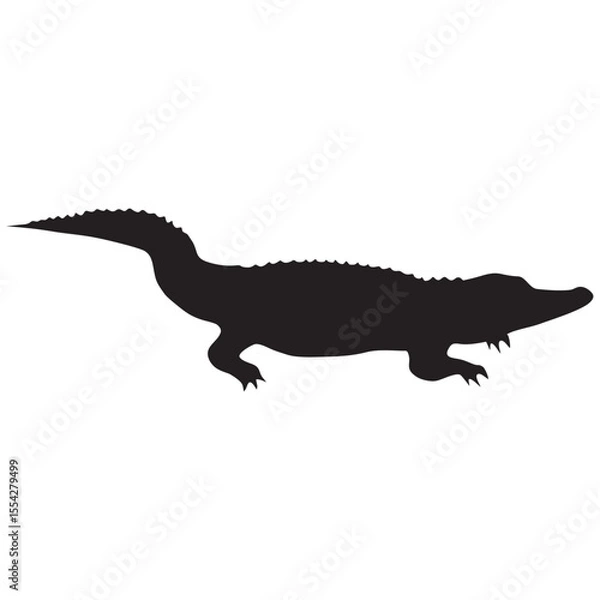 Obraz big crocodile icon
