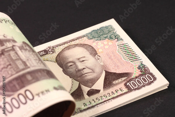 Obraz 1万円札 　クローズアップ