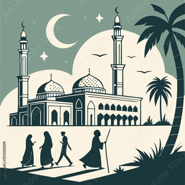 Obraz The Islamic New Year, marking the start of Muharram 1447, began on June 25, 2025, following moon sighting in Saudi Arabia. The UAE declared a public holiday on June 27