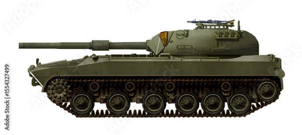 Fototapeta BTD-2-105 (Modernized version of the BTD-1-105 tank destroyer, based on a new chassis)