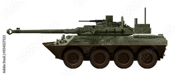 Fototapeta Haribon-105 (Tank destroyer variant, based on the Haribon APC, with a 105mm gun)