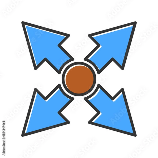 Obraz Maximize Vector Icon Design