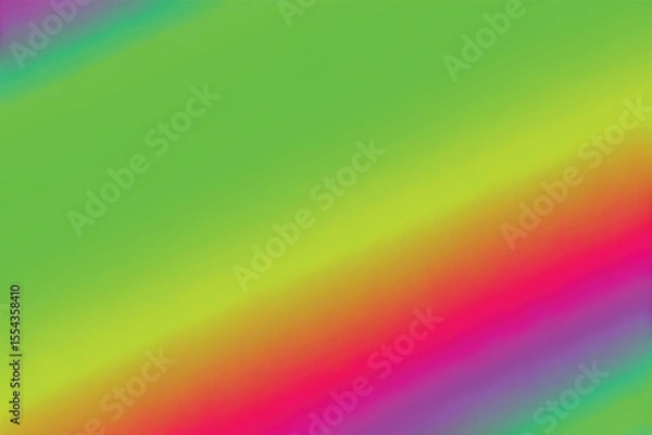 Fototapeta Abstract, colorful rainbow spectrum pattern design with bright gradient lines and a blurred texture illustration