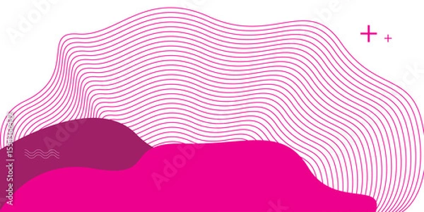 Obraz modern simple line pattern vector ilustration geometric-pattern, seamless-pattern, abstract-pattern