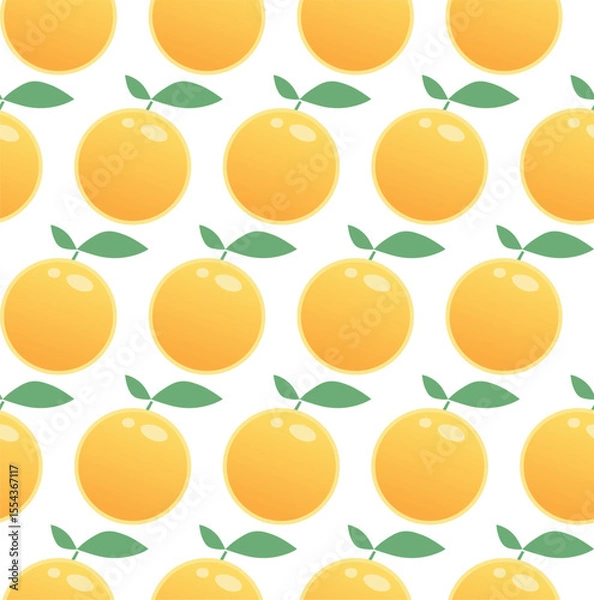 Obraz Seamless pattern with citrus fruits