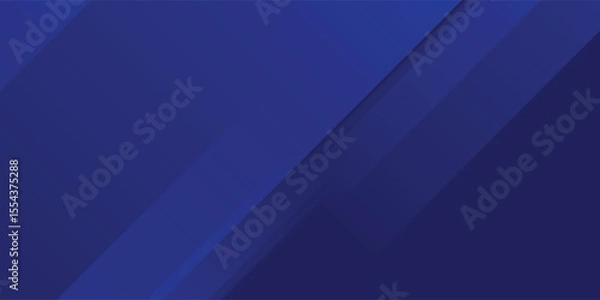 Obraz Abstract blue background. Modern simple blue geometric design. Minimal shapes. Suit for booklet, brochure, banner, poster, website, flyer, cover, modern