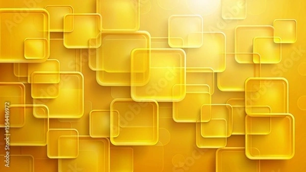 Obraz abstract background, rounded squares, transparent shapes, geometric background, overlapping elements, soft shapes, pastel abstract, UI background, modern design, tech background, blur effect, transluc