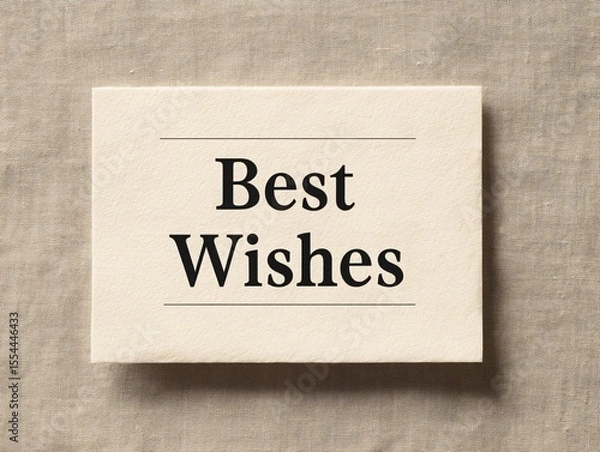Fototapeta Sending best wishes thoughtful greeting card cozy home image warm lighting close-up positive vibes