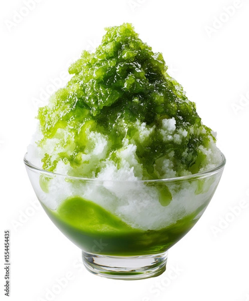 Obraz かき氷　抹茶