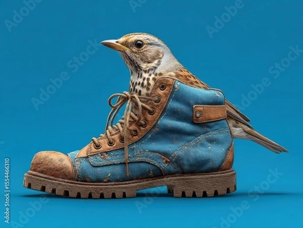 Fototapeta Step into the shoes of a bird, Innovate with aerial compositions, Elevate your creativity