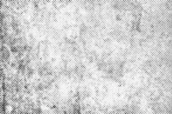 Obraz Abstract halftone background grunge pattern black and white