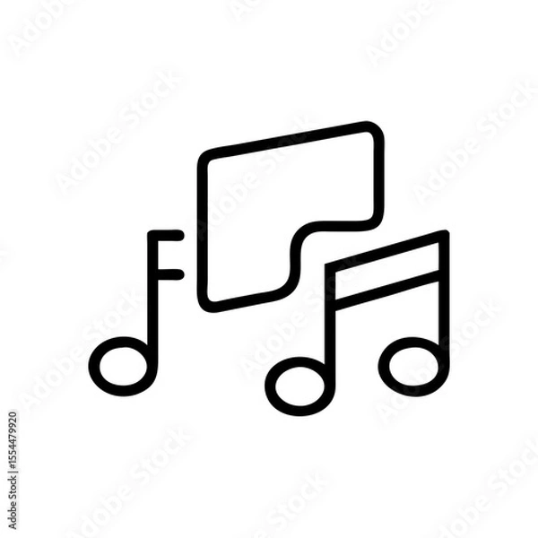 Obraz music icon design