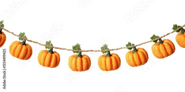 Fototapeta pumpkin on white background