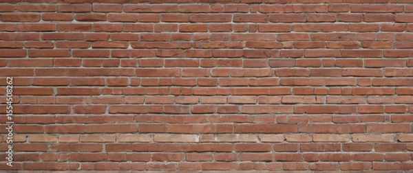 Fototapeta simple red brick wall background