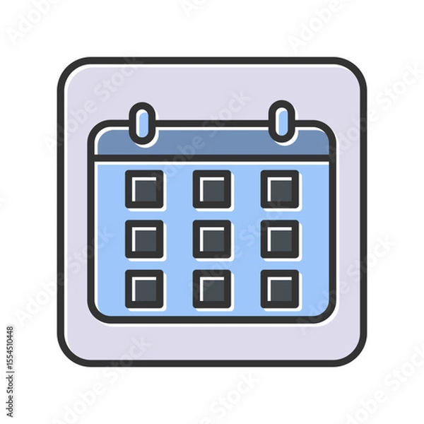 Obraz Calander Vector Icon